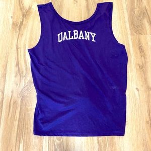 University at Albany athletic tank top